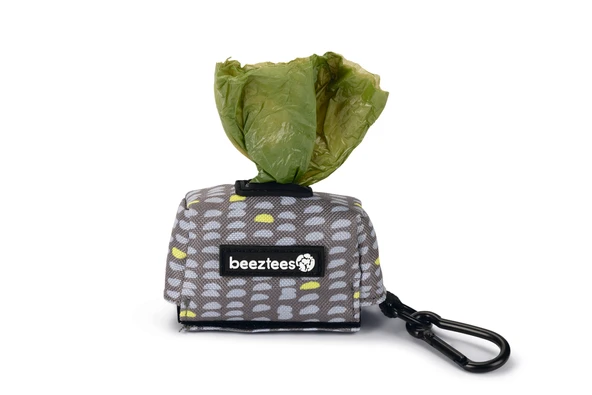 Beeztees Köpek Dışkı Toplama Poşeti Taşıma Çantası, Gri, 7,5x3,5x4cm
