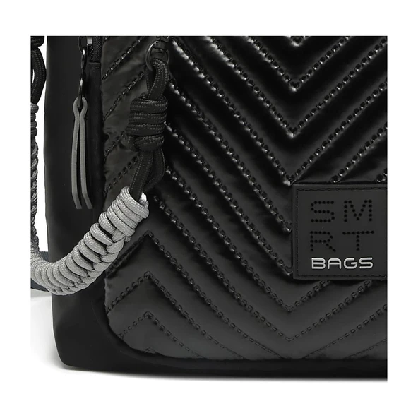 Parlak Kumaş Çapraz Askılı Kadın Omuz Çantası 3248 - Resim 3