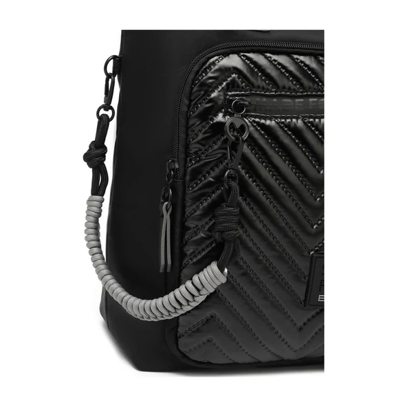 Parlak Kumaş Çapraz Askılı Kadın Omuz Çantası 3248 - Resim 2