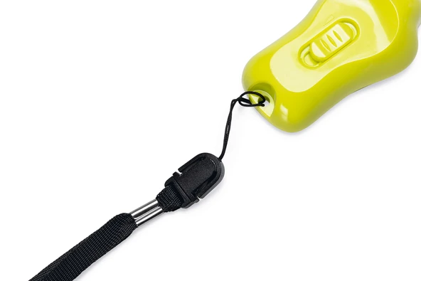 Beeztees Köpek Eğitim Klikırı, Karabina ve Bağlama Kordonlu, Yeşil, 6,5x4x2cm - Resim 2