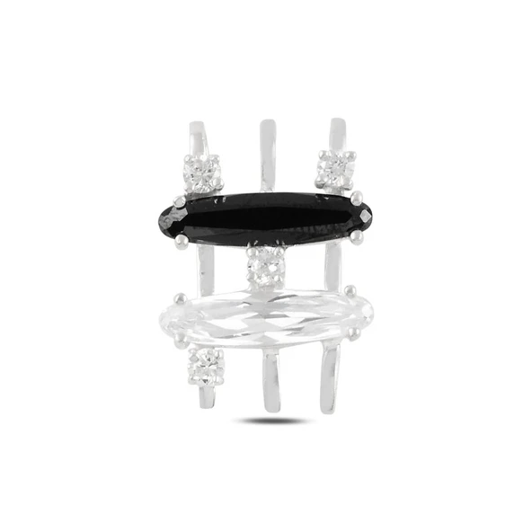 Silverella Gümüş 925 Ayar Zirkon Taşlı Kolye Ucu SE2025P97832 ürün görseli