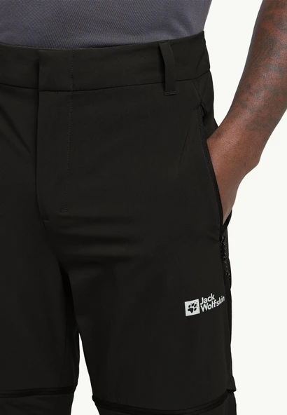 Jack Wolfskin A63928-6000 Hikeout Zip Away Pants M Erkek Outdoor Pantolon - 5