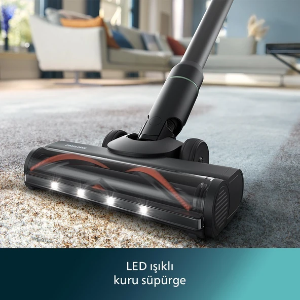 Aqua Trio 7000 Serisi Kablosuz Islak&kuru Dikey Süpürge,XW7263/11 - 5