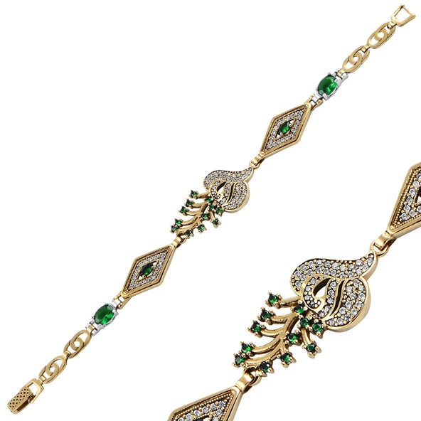 Silverella Gümüş 925 Ayar Zirkon Taşlı Otantik Bileklik SE2025B92761 - Resim 3