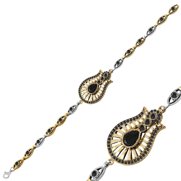 Silverella Gümüş 925 Ayar Zirkon Taşlı Otantik Bileklik SE2025B92784 ürün görseli