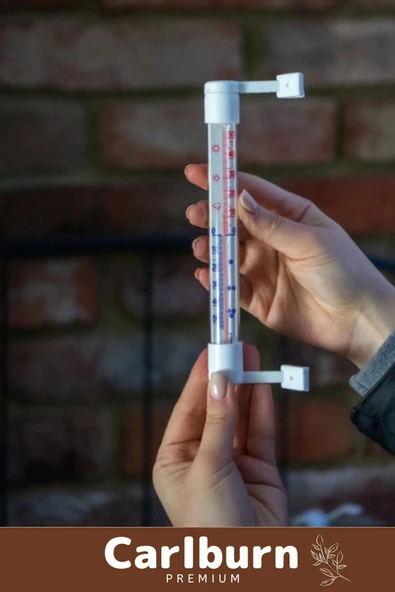 Özel Üretim Kolay Yapıştırılan -50°C ile 50°C Derece Sıcak Soğuk Hava Ölçen Dış Mekan Termometre - 2