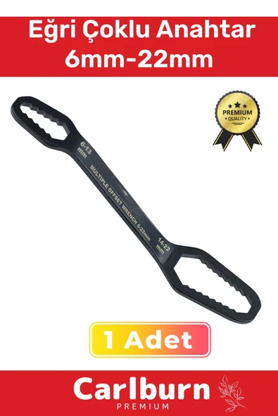 Özel Üretim Paslanmaz Çelik Alet Çantası Olmazı Eğri Çoklu Anahtar 6mm-22mm