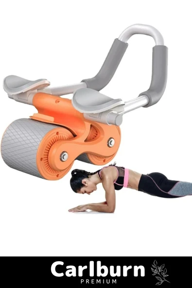 Premium Kaymaz Önleyici Geri Dönme Akıllı Fren Sessiz Çalışan AB Roller Karın Kası Egzersiz Tekerlek - 2