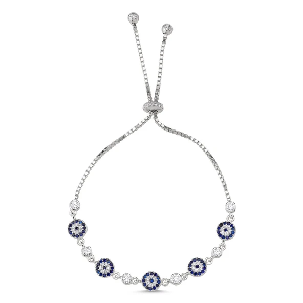 Silverella Gümüş 925 Ayar Zirkon Taşlı Asansör Bileklik SE2025B86401 ürün görseli