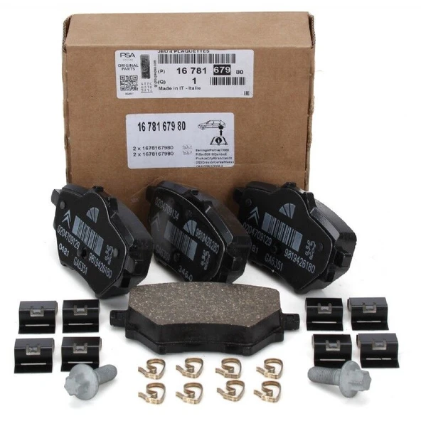 Peugeot Rifter Arka Fren Balatası Orjinal ürün görseli