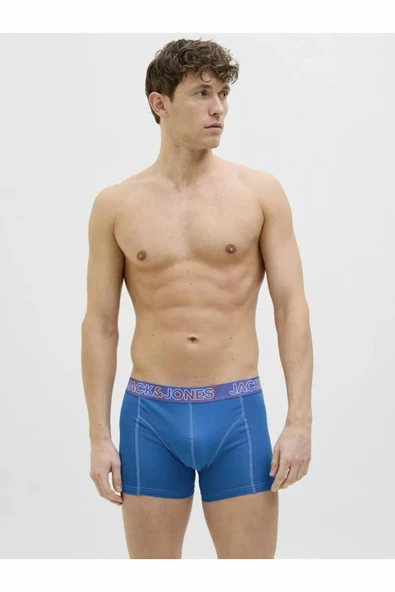 Jack Jones Pete 3 Lü Paket Erkek Boxer 12277585 - 5