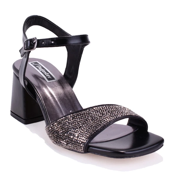 Dagoster DZA07-3371040 Siyah Klasik Topuklu Kadın Ayakkabı