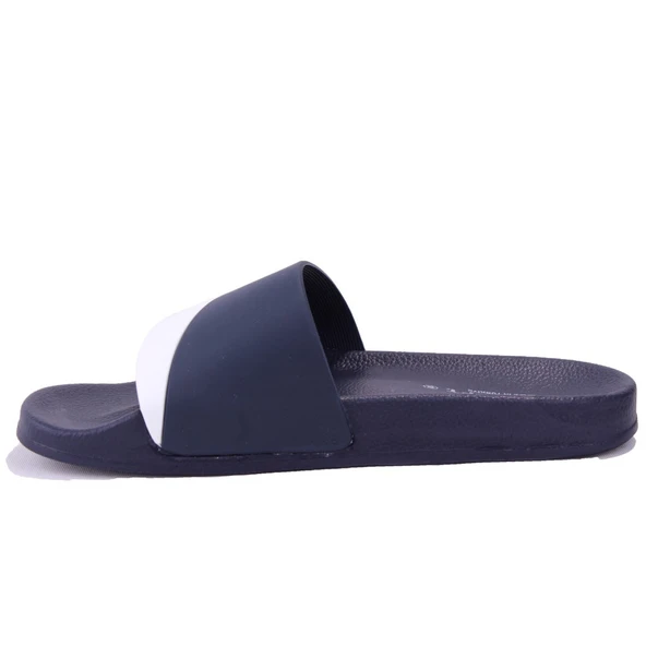 Fly Soft S263071 Lacivert Beyaz Günlük Ortopedik Erkek Spor Terlik - 3