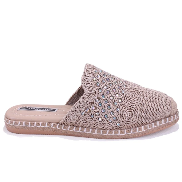 Dagoster DZA07-1155121 Ten Triko Spor Kadın Terlik - 2