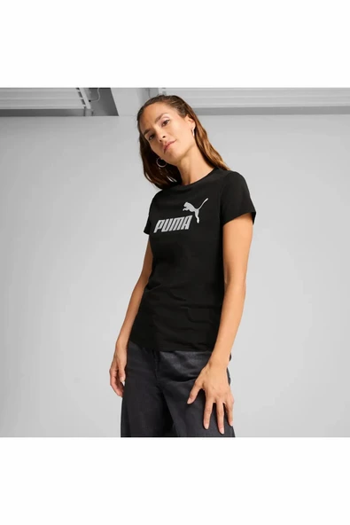 Puma Metallıc Logo Kadın Tişört 63153601