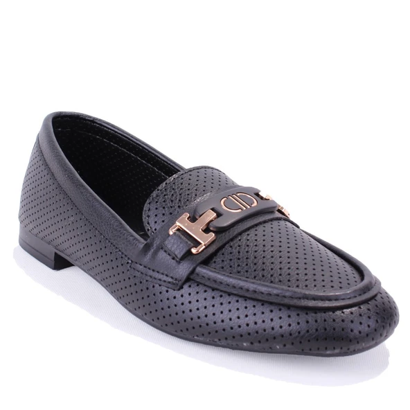 Dagoster DZA07-1181122 Siyah Günlük Babet Kadın Ayakkabı