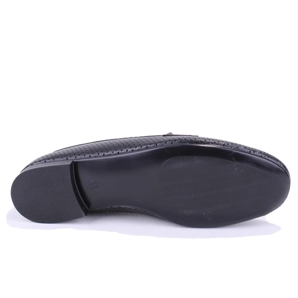 Dagoster DZA07-1181122 Siyah Günlük Babet Kadın Ayakkabı - 4
