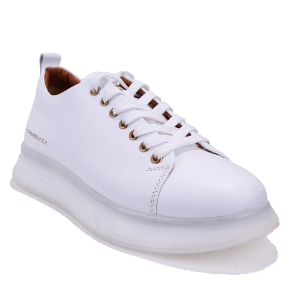 Hammer Jack 10225018 Rabat Beyaz Ortopedik Günlük Erkek Deri Ayakkabı