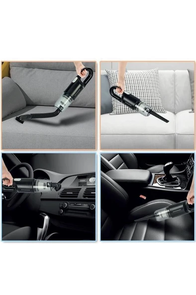 Torima A-031 Siyah Şarjlı Araç EL Süpürgesi - Resim 5