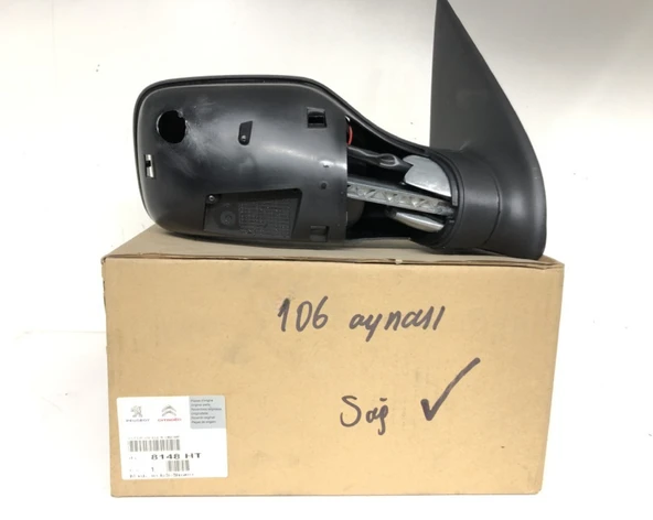 Peugeot 106 Sağ Dikiz Aynası Elektrikli Orjinal