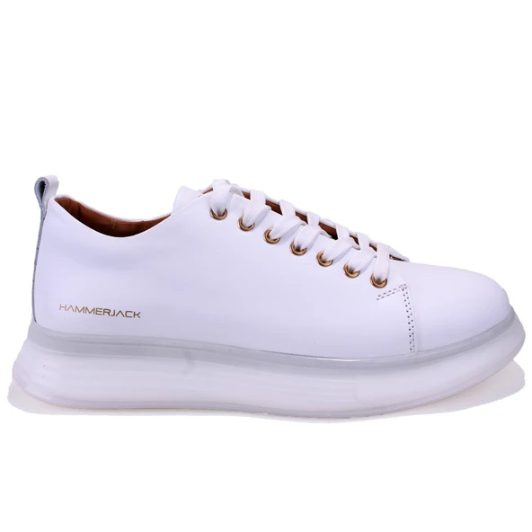 Hammer Jack 10225018 Rabat Beyaz Ortopedik Günlük Erkek Deri Ayakkabı - 2