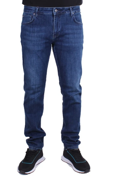 Twister Panama 767-02 Lacivert Düşük Bel Dar Paça Erkek Jeans Pantolon - 2