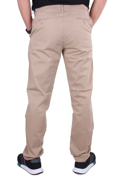 Twister Togo 728 Bej Yüksek Bel Rahat Paça Erkek Kanvas Pantolon - 4