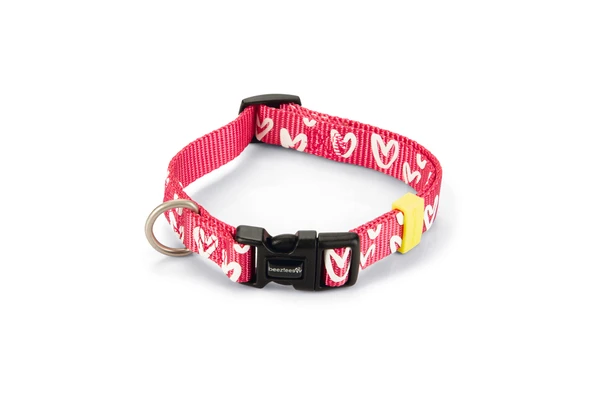 Beeztees Köpek Tasması, Pembe, 26-40cm, 15mm