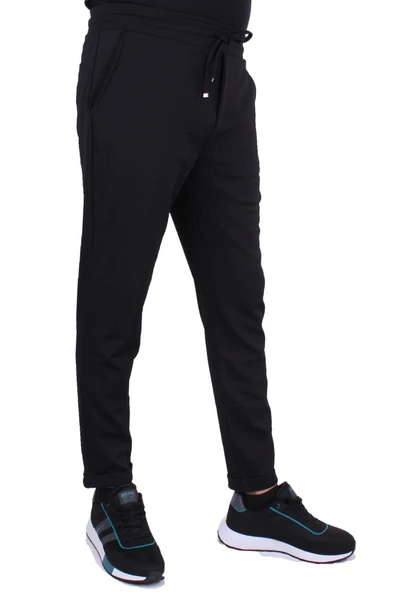 Dagoster DMG23-619962 Siyah Normal Bel Dar Paça Jakarlı Erkek Pantolon