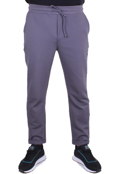 Dagoster DMG23-619962 Füme Normal Bel Dar Paça Jakarlı  Erkek  Pantolon - 2