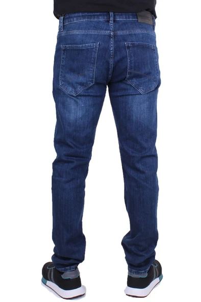 Twister Panama 767-02 Lacivert Düşük Bel Dar Paça Erkek Jeans Pantolon - 4