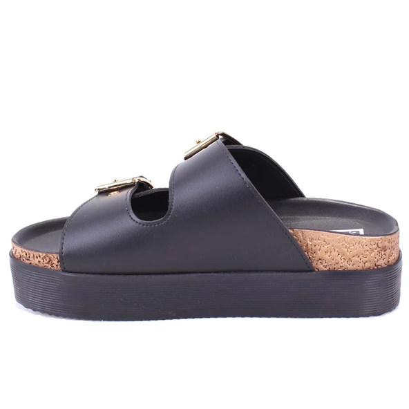 Dagoster DZA07-89023 Siyah Ortopedik Günlük Spor Kadın Terlik - 3