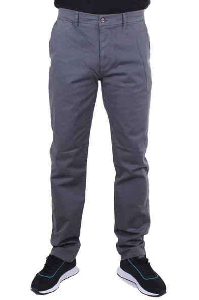 Twister Togo 728 Antrasit Yüksek Bel Rahat Paça Erkek Kanvas Pantolon - 2