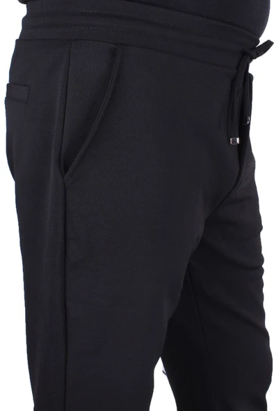Dagoster DMG23-619962 Siyah Normal Bel Dar Paça Jakarlı Erkek Pantolon - 3