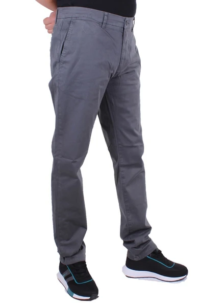 Twister Togo 728 Antrasit Yüksek Bel Rahat Paça Erkek Kanvas Pantolon