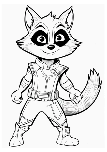 Süper Kahramanlar Boyama Kitabı (40 Kahraman Boyama) - 4