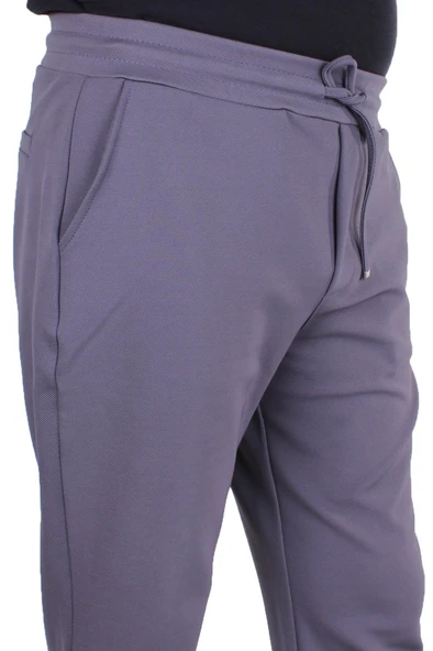 Dagoster DMG23-619962 Füme Normal Bel Dar Paça Jakarlı  Erkek  Pantolon - 3