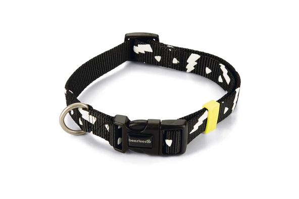 Beeztees Köpek Tasması, Siyah, 35-50cm, 20mm