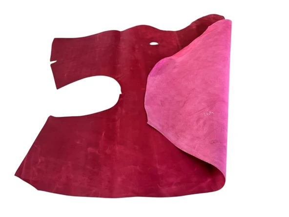 Vişne Çürüğü Efekt Parça Grazy Deri 08-1 mm Arası - 2