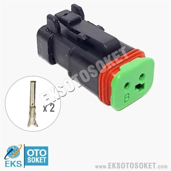 DT06-2S DEUTSCH SOKET KABLOSUZ DEMONTE
