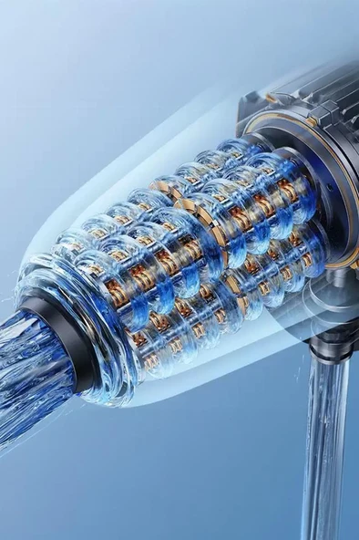 Torima D-015 Siyah Akülü Şarjlı Yüksek Basınçlı Oto Araba Bahçe Yıkama,Temizleme Su Tabancası - 5
