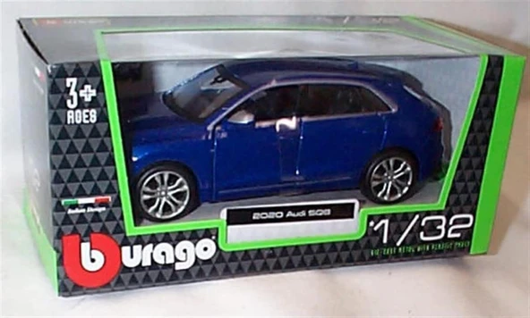 Bburago 2020 Audi SQ8 1/32 Model Araba