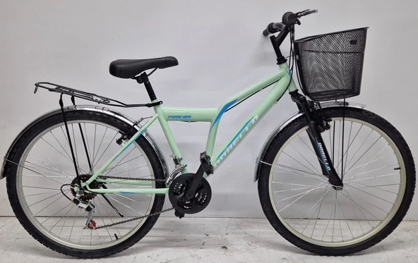 Dorello D kadro camurluklu bagajlı amatisörlü bisiklet 26 jant