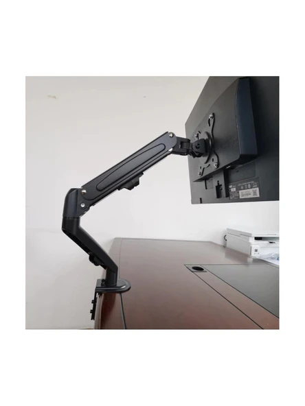 POWERMASTER PM-252D 13-32'' AMORTİSÖRLÜ STAND ÇİFT KOL LCD-LED MONİTÖR TUTUCU STAND ASKI APARATI - 5