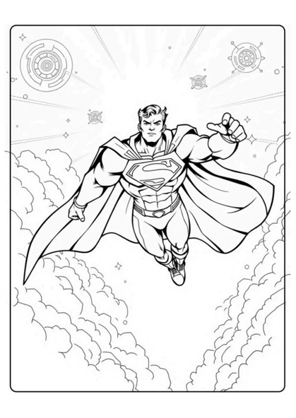 Süper Kahramanlar Boyama Kitap Seti (2 Kitap 72 Kahraman) - 3