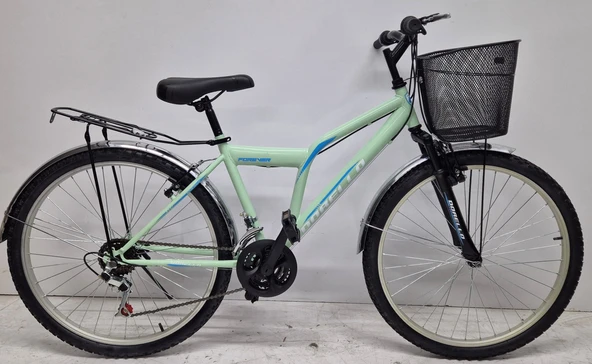 Dorello D kadro camurluklu bagajlı amatisörlü bisiklet 26 jant - 3