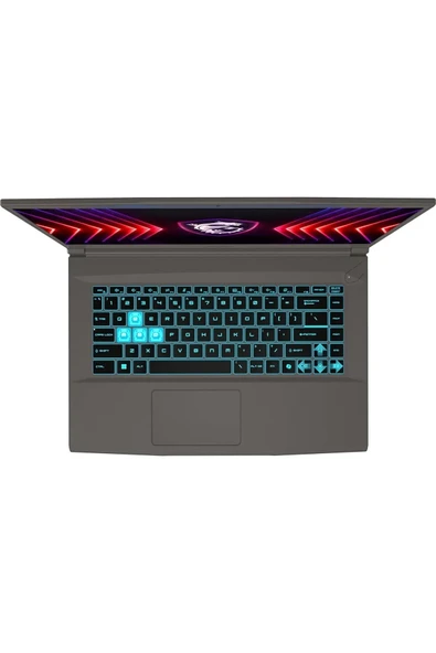 MSI Thın I5-12450h 16gb Ddr4 3200mhz 512gb Nvme Ssd 4gb Gddr6 Rtx3050 15.6" Fhd Ips 144hz Freedos - 2