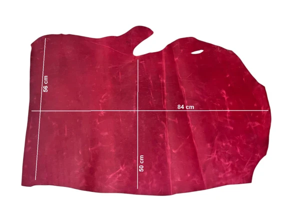 Vişne Çürüğü Efekt Parça Grazy Deri 08-1 mm Arası - 3