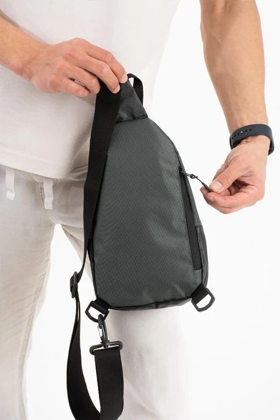 Body Bag Çanta Erkek Göğüs Sırt Çantası Fonksiyonel Kullanım BadyBag 28*14 Cm The NorthWest MegaBag - 8