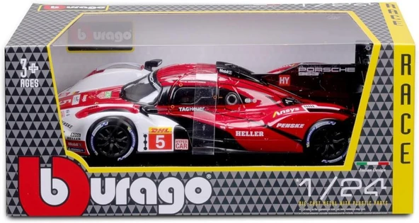 Bburago Porsche 963 1/24 Model Araba
